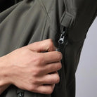 MountMiller Men’s 12 Zip Softshell Wind Proof Lycra Jacket - Jacket