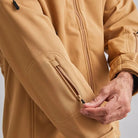 MountMiller Men’s 12 Zip Softshell Wind Proof Lycra Jacket - Jacket