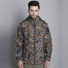 MountMiller Men’s 12 Zip Softshell Wind Proof Lycra Jacket - SUPERDIGITAL / S - Jacket