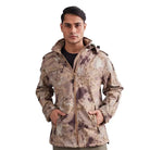 MountMiller Men’s 12 Zip Softshell Wind Proof Lycra Jacket - Graph / S - Jacket