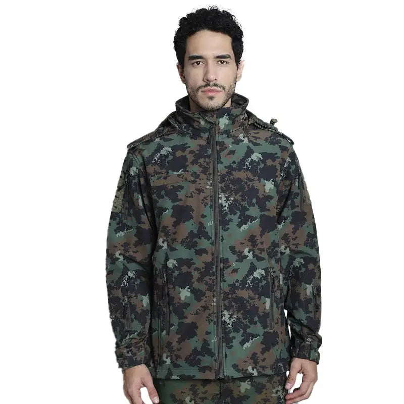MountMiller Men’s 12 Zip Softshell Wind Proof Lycra Jacket - RSL / S - Jacket