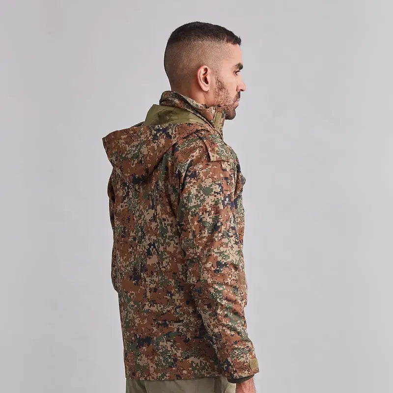 MountMiller Men’s 3 Layer Parkha WR 9 Pocket Jacket - Jacket