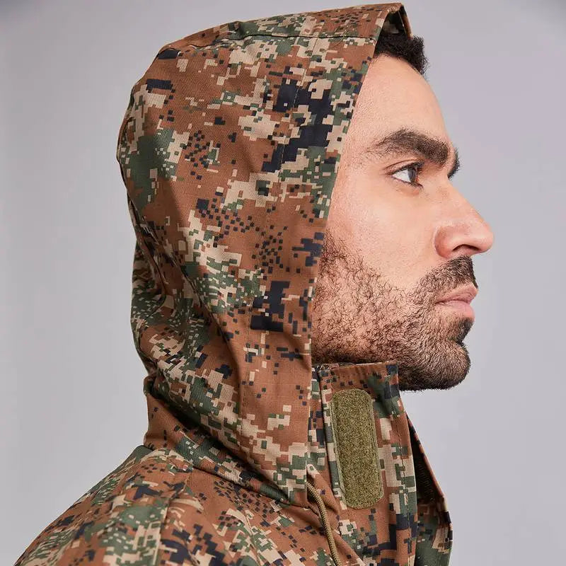 MountMiller Men’s 3 Layer Parkha WR 9 Pocket Jacket - Jacket
