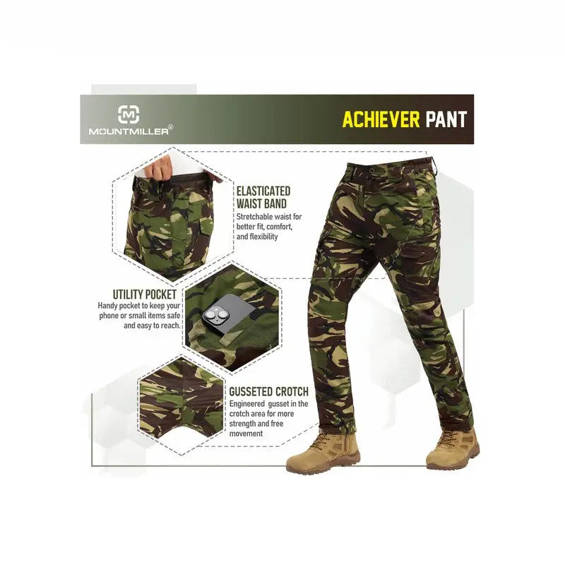 MountMiller Men’s Achiever Tactical Pant - Cargos and Pants