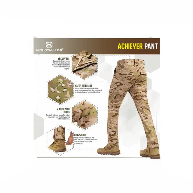 MountMiller Men’s Achiever Tactical Pant - Cargos and Pants