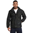 MountMiller Men’s Airshell Ripstop Windproof Jacket - BLACKMULTICAM / S - Jacket