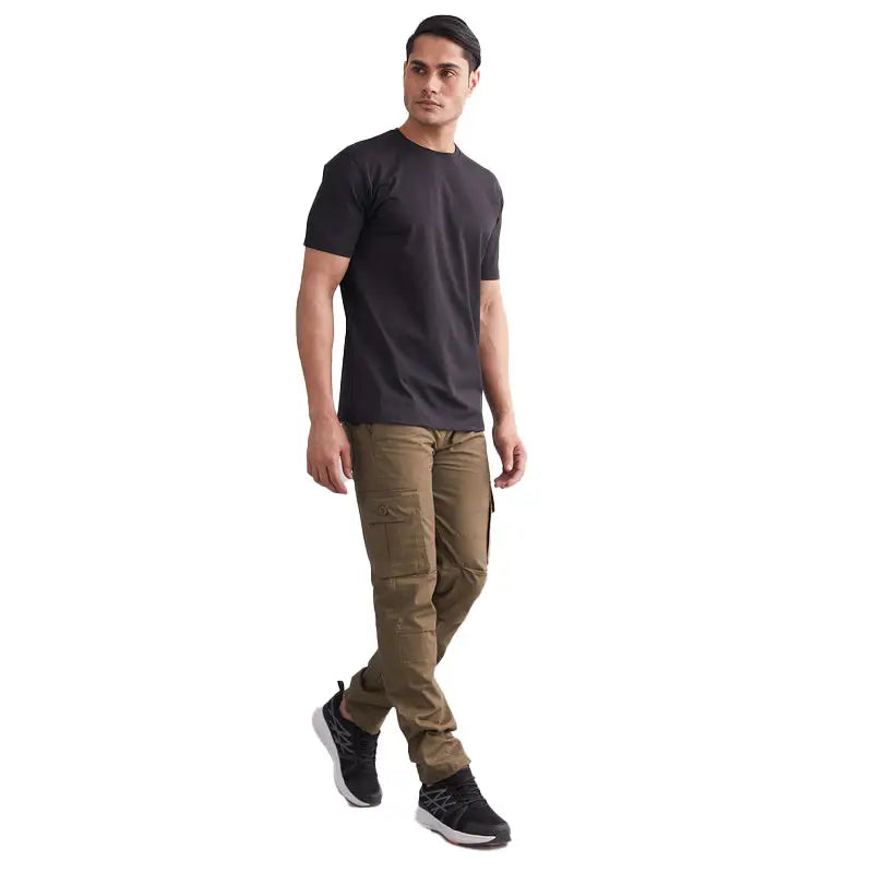 MountMiller Men’s Durafit Torso Half Sleeves T-Shirt - Black / S - T-shirt