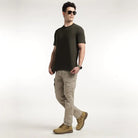 MountMiller Men’s Element Cotton Lyra Half Sleeves T-Shirt - T-shirt
