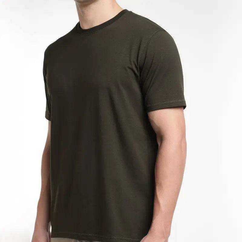 MountMiller Men’s Element Cotton Lyra Half Sleeves T-Shirt - T-shirt