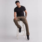 MountMiller Men’s Element Cotton Lyra Half Sleeves T-Shirt - T-shirt