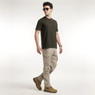 MountMiller Men’s Element Cotton Lyra Half Sleeves T-Shirt - T-shirt