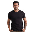 MountMiller Men’s Element Cotton Lyra Half Sleeves T-Shirt - Olive Green / S - T-shirt