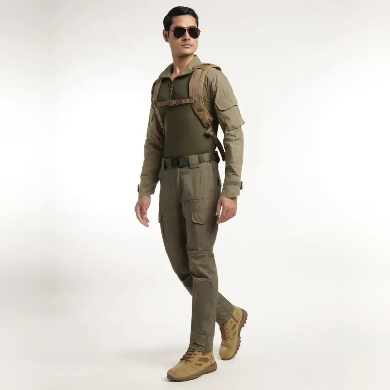 MountMiller Men’s Full Sleeve Tactical T-Shirt - T-shirt