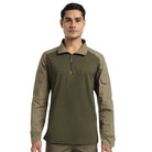 MountMiller Men’s Full Sleeve Tactical T-Shirt - Olive Green / S - T-shirt