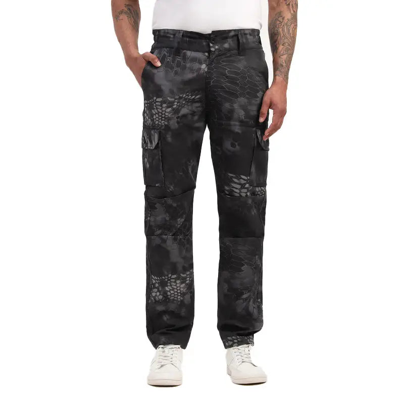 MountMiller Men’s Ripstop Tactical Pant - BLACKPYTHON / 28 - Cargos and Pants
