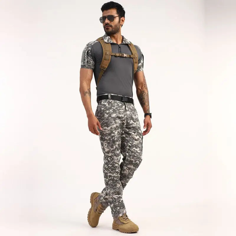 MountMiller Men’s Short Sleeves Tactical T-shirt - T-shirt