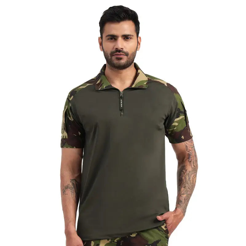 MountMiller Men’s Short Sleeves Tactical T-shirt - BRITISH / S - T-shirt
