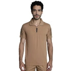 MountMiller Men’s Short Sleeves Tactical T-shirt - Khaki / S - T-shirt