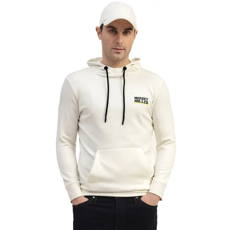 MountMiller Men’s Urban Hoodie - Ivory / S - Hoodie