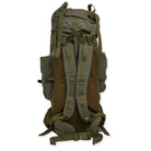 NLTW Compact Expedition 95 Lites backpack in olive green, military-style outdoor rucksack with external utility pockets.