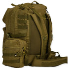 NLTW Expedition Tactical 55L heavy-duty outdoor backpack with multiple compartments and rugged design, suitable for hiking and camping.
