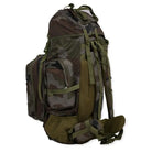 NLTW load-bearing 95L tactical military-style rucksack with multiple utility pouches for outdoor adventure and gear storage.