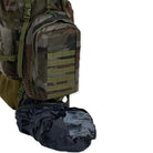 NLTW tactical military-style rucksack with 95L capacity, outdoor design, multiple utility pouches, rugged load-bearing backpack.