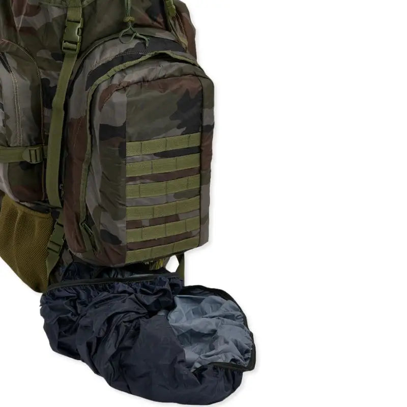 NLTW tactical military-style rucksack with 95L capacity, outdoor design, multiple utility pouches, rugged load-bearing backpack.