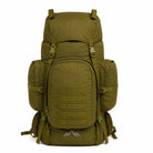 NLTW Military-Style 95 Litres Travel Backpack Large Capacity Adventure & Outdoor Rucksack - Green / 95 litres - Rucksack
