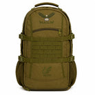 NLTW Tactical Day 55 Litres Backpack with MOLLE Front Panel Military-Style - Olive Green / 55 Litres - Backpack