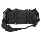 Black NLTW tactical duffel bag with multiple compartments, military-style design, and adjustable straps.