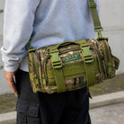 NLTW Tactical Waist Pack with Multiple Compartments- Military-Style Waist & Sling Bag - US Print - Duffel Bag