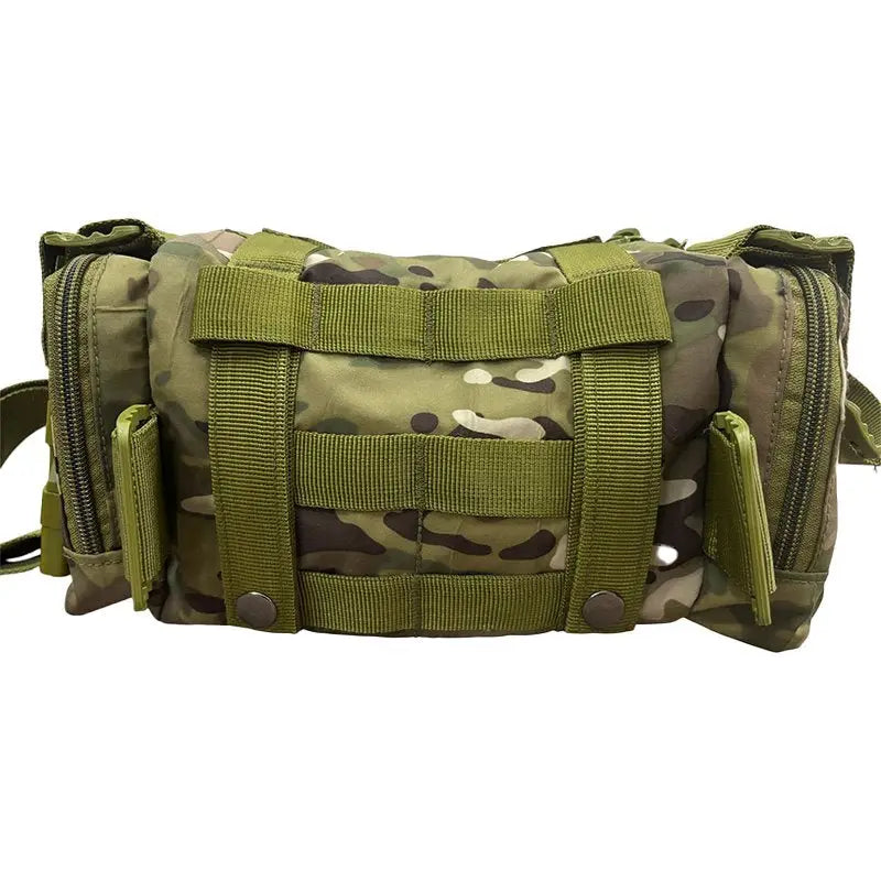 NLTW Tactical Waist Pack with Multiple Compartments- Military-Style Waist & Sling Bag - Duffel Bag