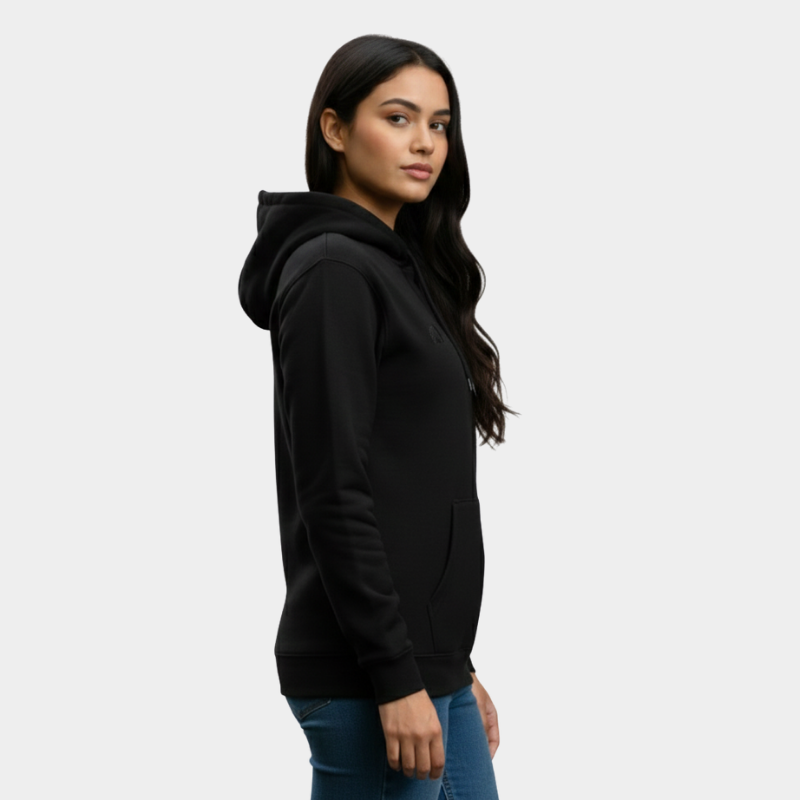OutdoorGoats women's kangaroo pocket pullover hoodie, casual jacket with front kangaroo pocket and hood, in a cozy, stylish design.