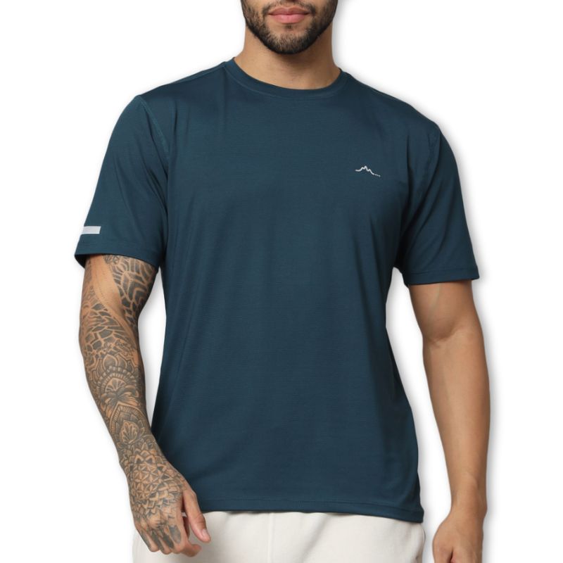 Reccy Men’s Athletic Outdoor Ultra light T-shirt - Pacific Blue / S - T-shirt