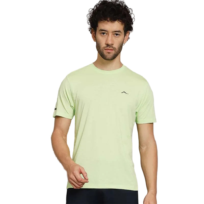 Reccy Men’s Athletic Outdoor Ultra light T-shirt - Pale Lime / S - T-shirt