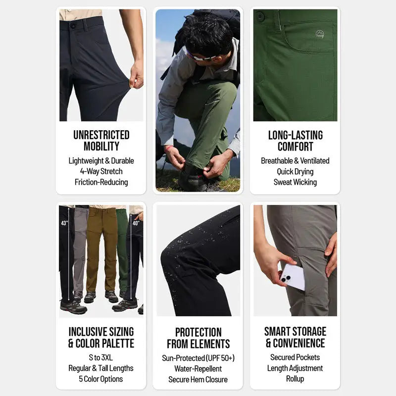 Reccy Men’s Nomadic Pant - Cargos and Pants