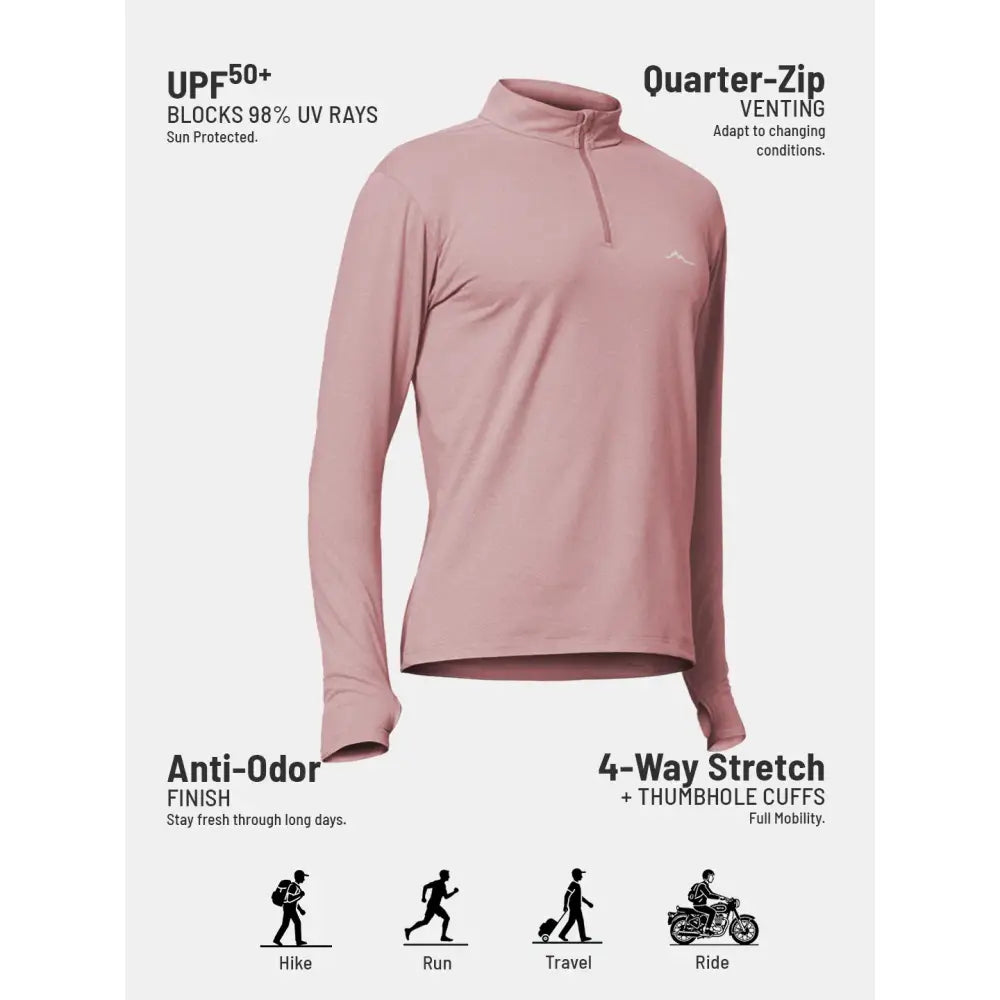 Reccy Mens QZip Flex Tee - T-shirt
