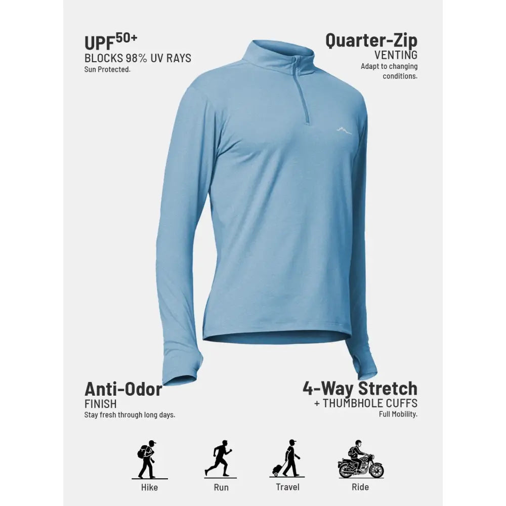 Reccy Mens QZip Flex Tee - T-shirt