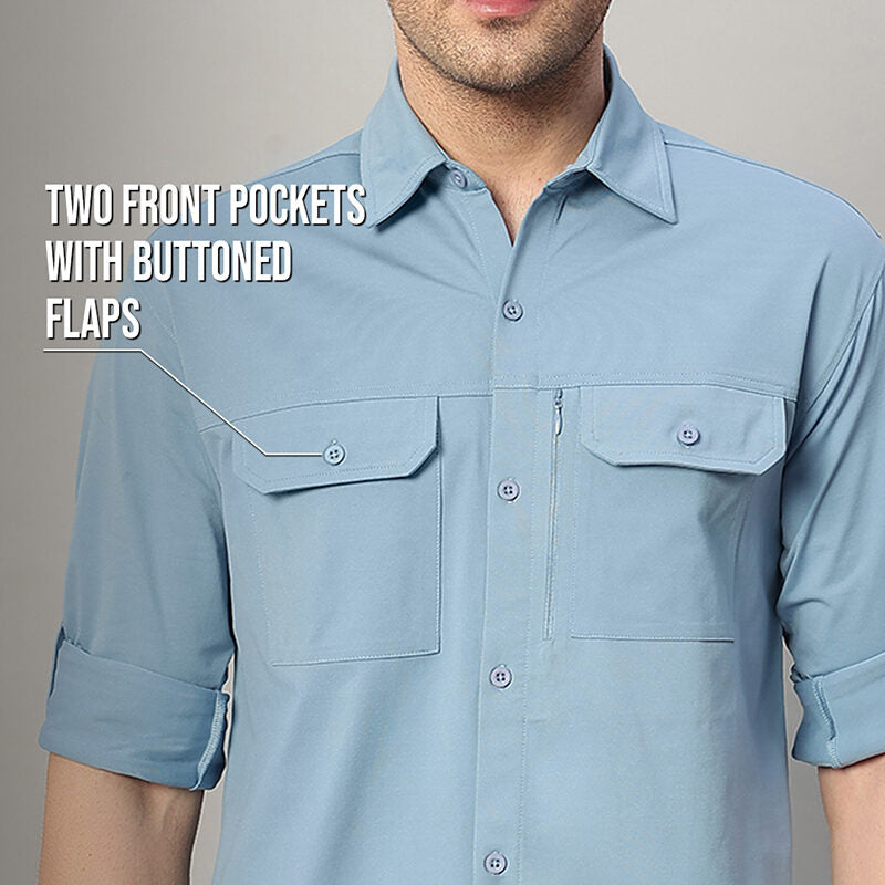 Reccy Men’s TechFlex Cargo Shirt - Shirt