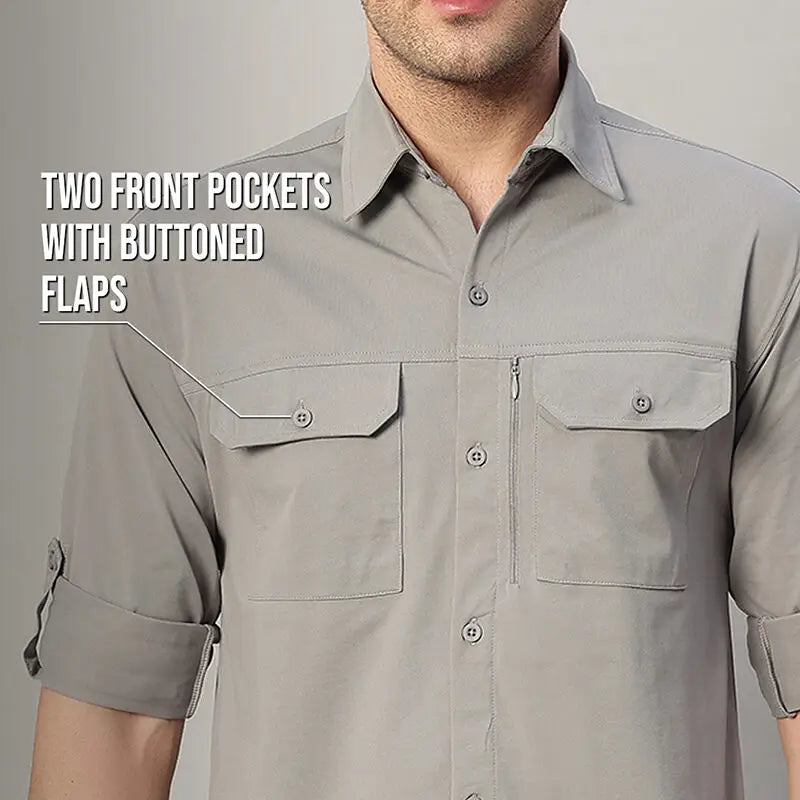Reccy Men’s TechFlex Cargo Shirt - Shirt