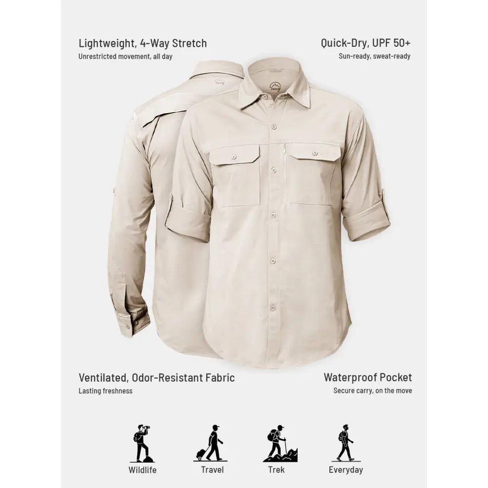 Reccy Men’s TechFlex Cargo Shirt - Shirt