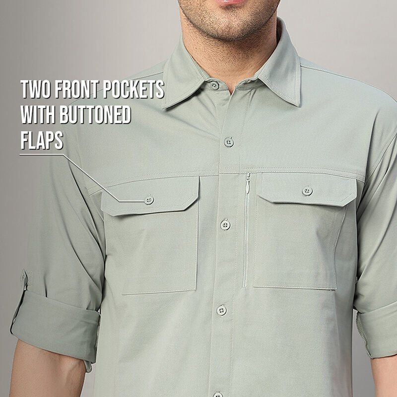 Reccy Men’s TechFlex Cargo Shirt - Shirt