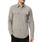 Reccy Men’s TechFlex Cargo Shirt - Light Grey / S - Shirt