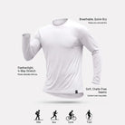 Reccy Men’s Ultralight Active Long Sleeve T-shirt - T-shirt