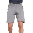 Reccy Men’s UPF 50 Ultra Stretch 5 Pockets Shorts - Techflex Series - Light Grey / S - Shorts