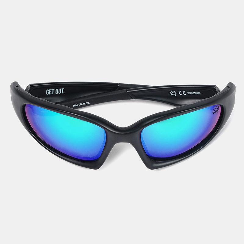 Reccy Unisex SummitShield Polarized 100% UV Protection Sunglasses for Outdoor Adventure & Travel - Sunglasses