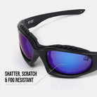 Reccy Unisex SummitShield Polarized 100% UV Protection Sunglasses for Outdoor Adventure & Travel - Sunglasses