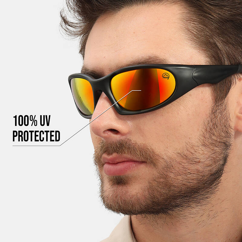 Reccy Unisex SummitShield Polarized 100% UV Protection Sunglasses for Outdoor Adventure & Travel - Sunglasses