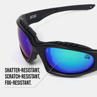 Reccy Unisex SummitShield Polarized 100% UV Protection Sunglasses for Outdoor Adventure & Travel - Sunglasses